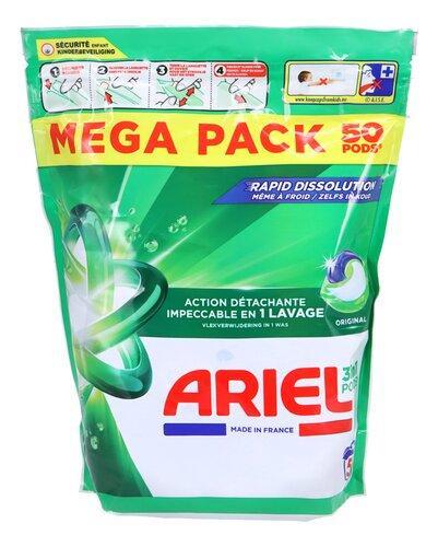 2dekans | Ariel Wasmiddel Pods Color – 50 stuks – Krachtige, Huis en Inrichting, Schoonmaakartikelen, Ophalen of Verzenden