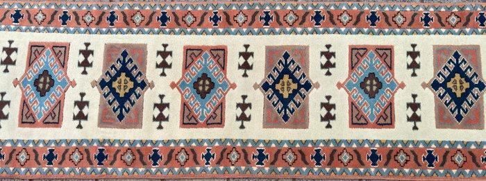 Kaukasisch loper - GEREINIGD- handgeknoopt - wol - Turkije -, Maison & Meubles, Ameublement | Tapis & Moquettes