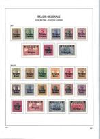België 1914/1920 - volledig , de bezettingszegels ( davo, Gestempeld