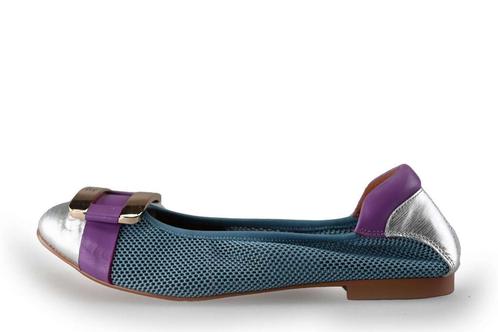 Crinkles Ballerinas in maat 40 Blauw | 5% extra korting, Kleding | Dames, Schoenen, Blauw, Zo goed als nieuw, Ballerina's, Verzenden