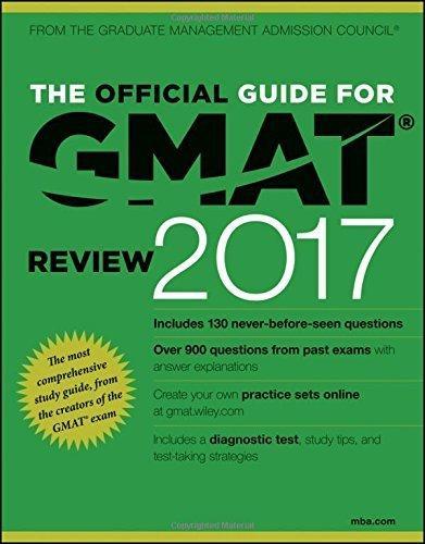 The Official Guide for GMAT Review 2017 9781119347620, Boeken, Overige Boeken, Gelezen, Verzenden