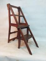 Trapje - Eik - Bibliotheek trapje/stoel