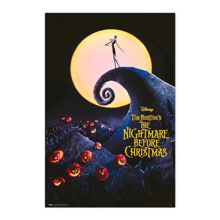 Nightmare Before Christmas Movie Poster 61 x 91 cm, Verzamelen, Disney, Nieuw, Ophalen of Verzenden