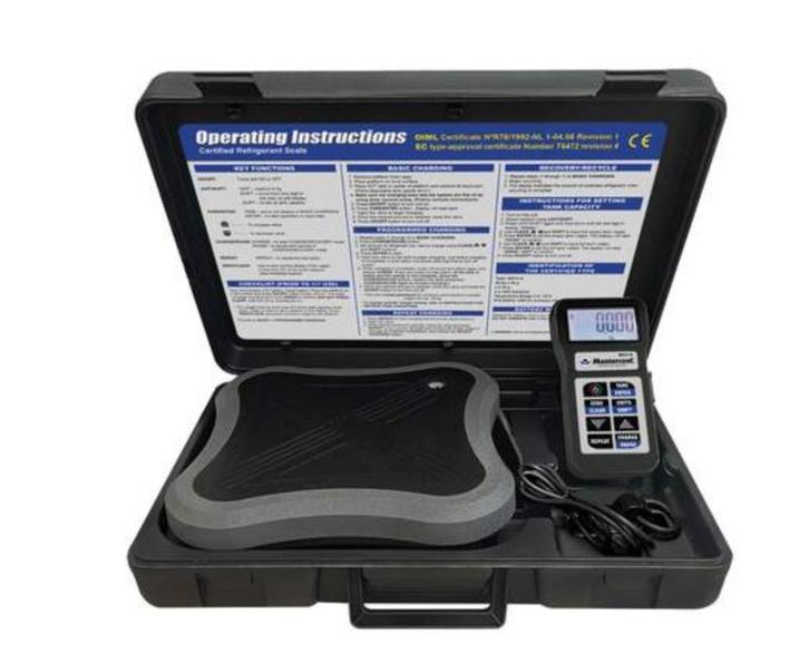 Mastercool Black Series weegschaal max. 110 kg, Auto-onderdelen, Airco en Verwarming, Nieuw, Verzenden