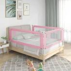 vidaXL Bedhekje peuter 140x25 cm stof roze, Kinderen en Baby's, Verzenden, Nieuw