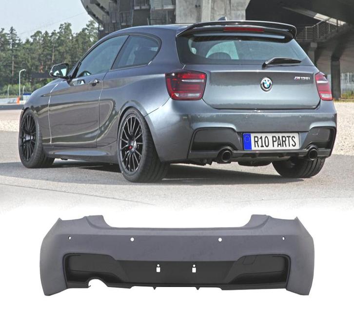 PARE-CHOCS ARRIÈRE BMW F20 F21 11-15 LOOK M PERFORMANCE PDC, Auto-onderdelen, Carrosserie, Verzenden