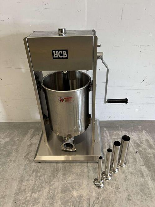 RVS Verticale vulbus stopbus worstvuller 10 liter Horeca, Zakelijke goederen, Horeca | Keukenapparatuur, Ophalen of Verzenden