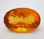 Zonder minimumprijs Geel Citrien - 24.10 ct - Antwerp, Handtassen en Accessoires, Edelstenen, Nieuw