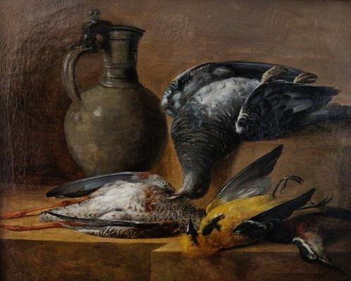 Willem Hekking senior (1796-1862), Attributed to - Stilleven, Antiquités & Art, Art | Peinture | Classique