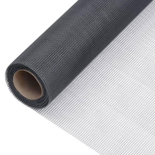 vidaXL Gaas 100x1000 cm glasvezel grijs, Tuin en Terras, Tuinhekken en Hekwerk, Nieuw, Verzenden
