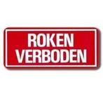 Aanduidingsbord roken verboden, Zakelijke goederen, Kantoor en Winkelinrichting | Beveiliging