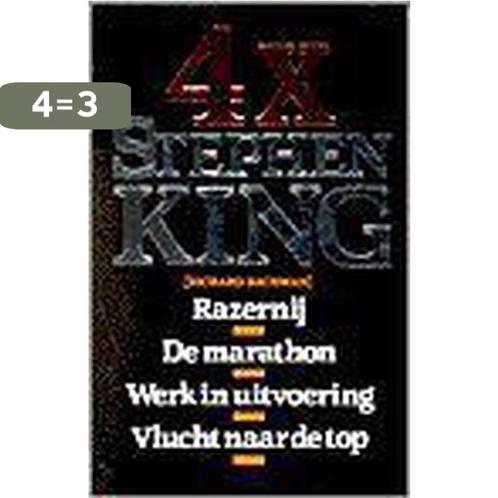 4 X Stephen King 9789024516117 Stephen King, Boeken, Sprookjes en Fabels, Gelezen, Verzenden