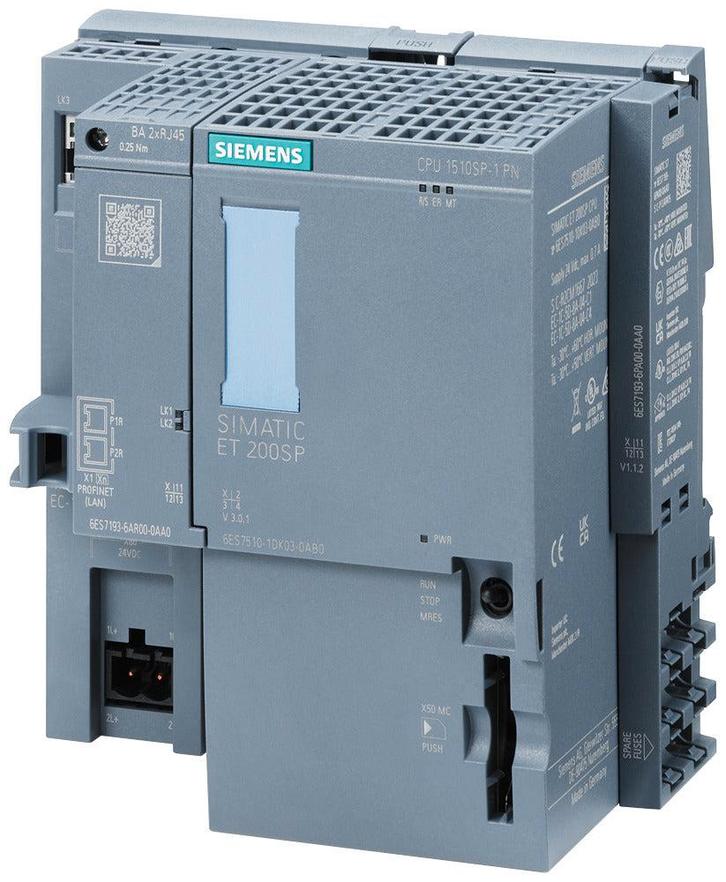 Siemens Simatic Et 200Sp Cpu 1510Sp-1 Pn Controller -, Doe-het-zelf en Bouw, Elektriciteit en Kabels, Verzenden
