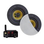 Bluetooth-Audio Versterker Aquasound Airplay + DLNA 50W, Ophalen of Verzenden, Nieuw, Chroom, Bad