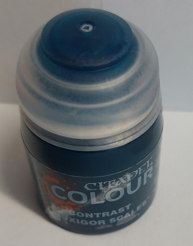 Contrast Kroxigor scales 18ml (Warhammer Nieuw), Hobby en Vrije tijd, Wargaming, Ophalen of Verzenden