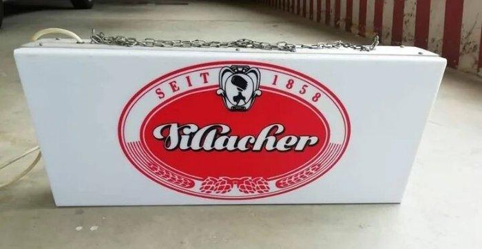 Villacher bier - Lichtbord - Plexiglas, Antiek en Kunst, Antiek | Wandborden en Tegels