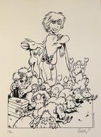 Walthéry, François - 1 Silkscreen - Natacha - Hommage à