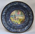 Wasbak - Emaille - Een groot Chinees Canton en