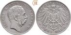 2 Mark Kaiserreich: Sachsen: Albert, 1873-1902:, Postzegels en Munten, Verzenden, België