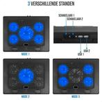 2dekans | Strex Laptop Cooler - 12 - 17 Inch - Verstelbaar, Ophalen of Verzenden, Nieuw