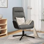 vidaXL Relaxstoel stof lichtgrijs, Huis en Inrichting, Fauteuils, Verzenden, Nieuw