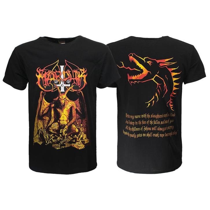 Marduk Demongoat T-Shirt - Officiële Merchandise, Kleding | Heren, T-shirts