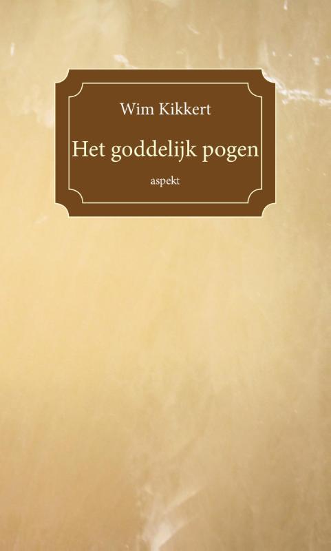 Het goddelijk pogen 9789461537911 Wim Kikkert, Boeken, Overige Boeken, Zo goed als nieuw, Verzenden
