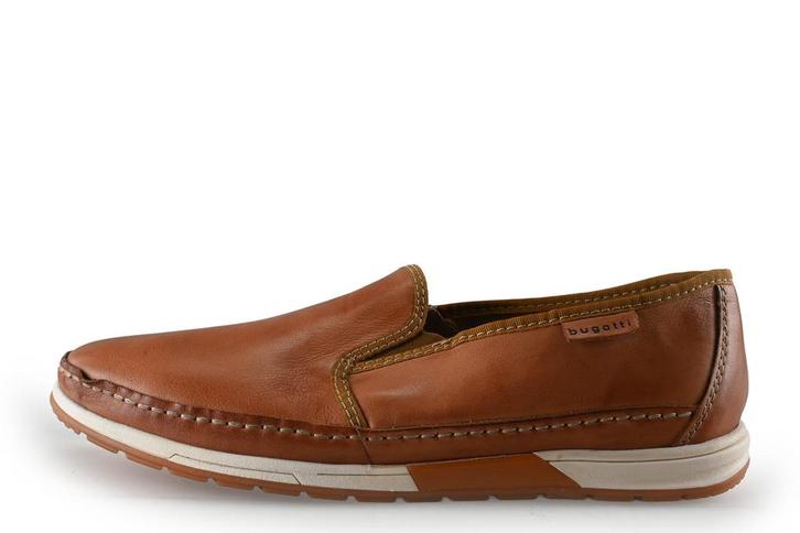 Bugatti Instappers in maat 45 Bruin, Kleding | Heren, Schoenen, Bruin, Zo goed als nieuw, Overige typen, Verzenden