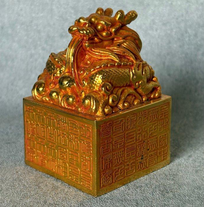 Zegel - Draak, Antiek en Kunst, Antiek | Overige Antiek