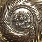 Gothisch Aalmoezen schotel - Messing - 17th century