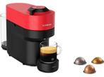 Krups -  Nespresso Vertuo Pop (xn920510) - Rood, Elektronische apparatuur, Koffiezetapparaten, Verzenden, Nieuw, Koffiepads en cups