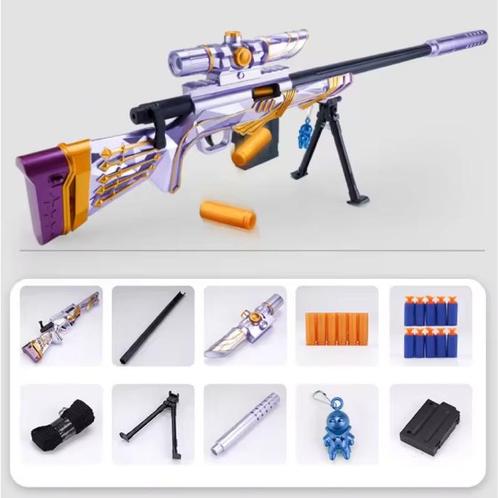Soft Shell Bullet Sniper - M24 Model Speelgoed Pistool, Kinderen en Baby's, Speelgoed | Overig, Nieuw, Verzenden