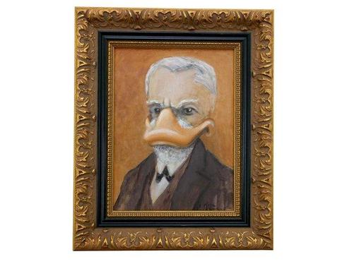 Duckomenta - Psychoanalytiker Dr. Entmund Freud -  framed, Verzamelen, Disney