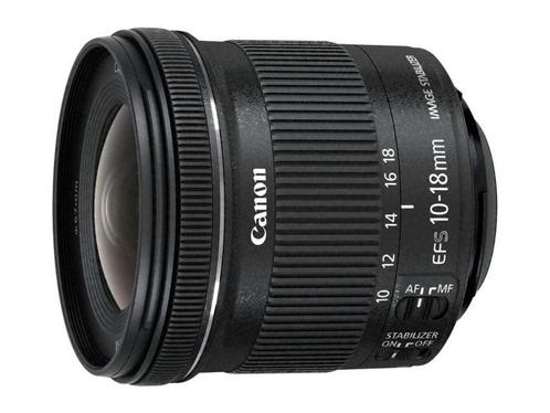 Canon EF-S 10-18mm f/4.5-5.6 IS STM + EW-73C + Lens Cloth, Huis en Inrichting, Woonaccessoires | Overige, Zo goed als nieuw, Verzenden