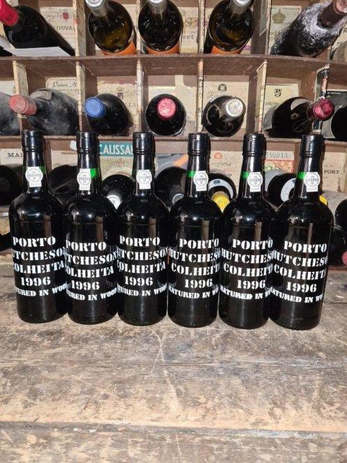 1996 Hutcheson - Colheita Port -  Douro  - 6 Flessen (0.75, Verzamelen, Wijnen