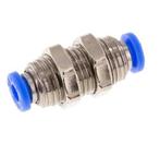 Raccord enfichable 5/32 Laiton/PBT NBR Bulkhead [2 Pièces], Verzenden