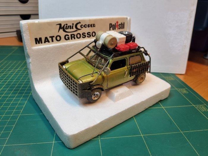 Polistil 1:24 - Modelauto - Mini Cooper Mato Grosso Safari -, Hobby en Vrije tijd, Modelauto's | 1:5 tot 1:12