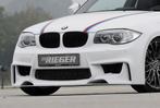 Rieger voorbumper | 1er E82, E88 (182 / 1C): 10.07- - Coupé,, Auto-onderdelen, Verzenden, Nieuw, BMW