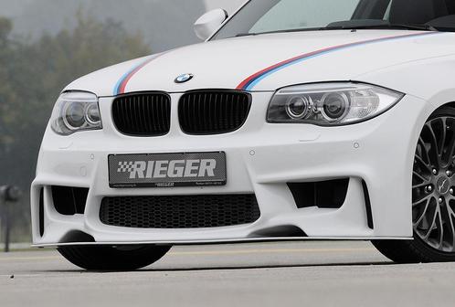 Rieger voorbumper | 1er E82, E88 (182 / 1C): 10.07- - Coupé,, Auto-onderdelen, Carrosserie, Nieuw, BMW, Verzenden