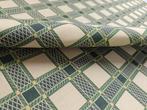 Jacquard élégant haute grammage Vert, Beige, Moutarde -, Antiek en Kunst