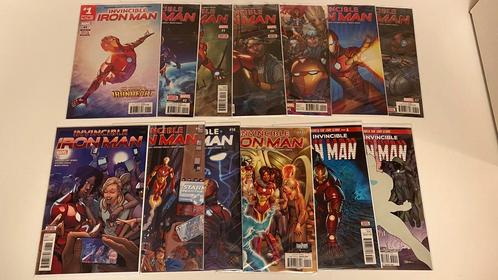 Invincible Iron Man (2017) Set #1-11 en Legacy #593 en #594, Boeken, Strips | Comics, Verzenden