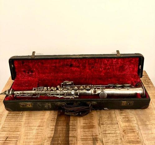 De prins Solist -  - Saxophone soprano - Belgique - 1930, Muziek en Instrumenten, Blaasinstrumenten | Blokfluiten