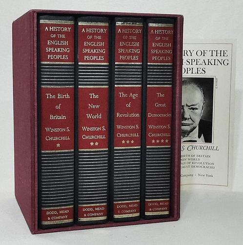 Winston S. Churchill - A History of the English-Speaking, Antiek en Kunst, Antiek | Boeken en Manuscripten