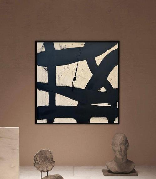 Stefanie Raus - Black creme 724 XXL, Antiek en Kunst, Kunst | Schilderijen | Modern