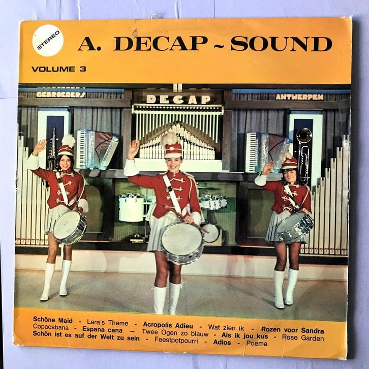 Decap Organ Antwerp – A. Decap-Sound Volume 3 Dancing Willem, Cd's en Dvd's, Vinyl | Pop, Ophalen of Verzenden