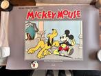Mickey Mouse - 1 Affiche - Escale a Paris Pictures - 1987, Verzamelen, Disney, Nieuw