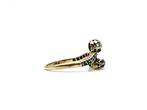 Zonder Minimumprijs - Ring - 18 karaat Geel goud - 0.20ct., Handtassen en Accessoires, Ringen, Nieuw
