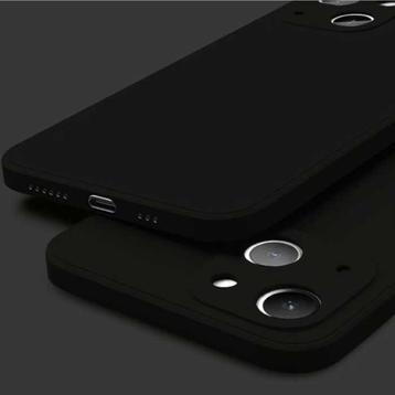iPhone SE (2020) Square Silicone Hoesje - Zachte Matte Case, Telecommunicatie, Mobiele telefoons | Hoesjes en Screenprotectors | Apple iPhone