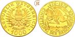 1000 Schilling Babenberger 1976 Österreich: goud, Verzenden