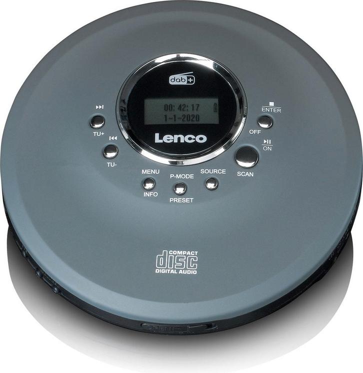 Discman - CD Speler - MP3 Speler - Anti Shock - Antraciet -, TV, Hi-fi & Vidéo, Lecteurs Mp3 | Marques Autre, Envoi